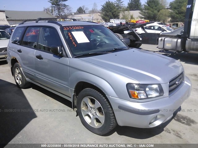 JF1SG65653H717557 - 2003 SUBARU FORESTER 2.5XS GRAY photo 1