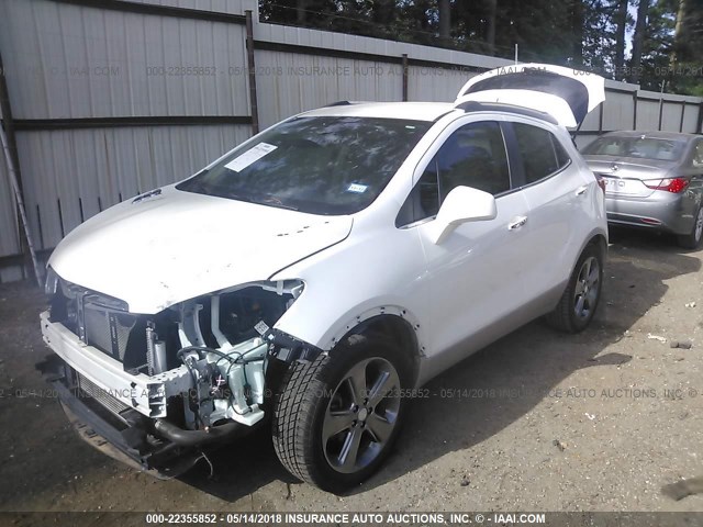 KL4CJBSB9DB205289 - 2013 BUICK ENCORE CONVENIENCE 白色 照片 2