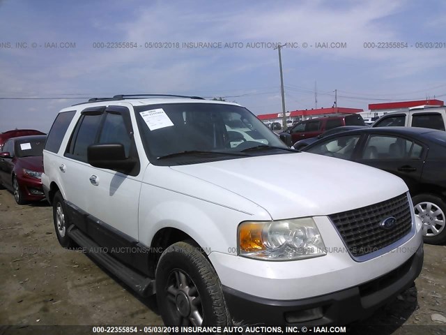 1FMPU16L54LB65391 - 2004 FORD EXPEDITION XLT WHITE photo 1