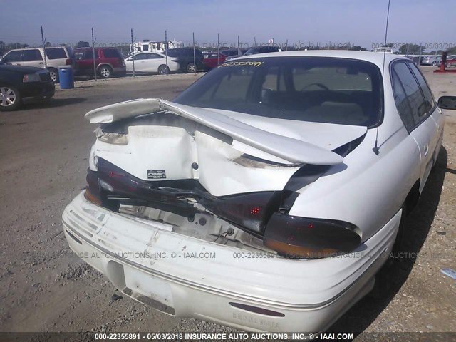 1G2HX52K8WH209205 - 1998 PONTIAC BONNEVILLE SE WHITE photo 6