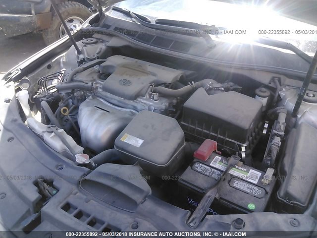 4T4BF1FK4GR530787 - 2016 TOYOTA CAMRY LE/XLE/SE/XSE 灰色 照片 10