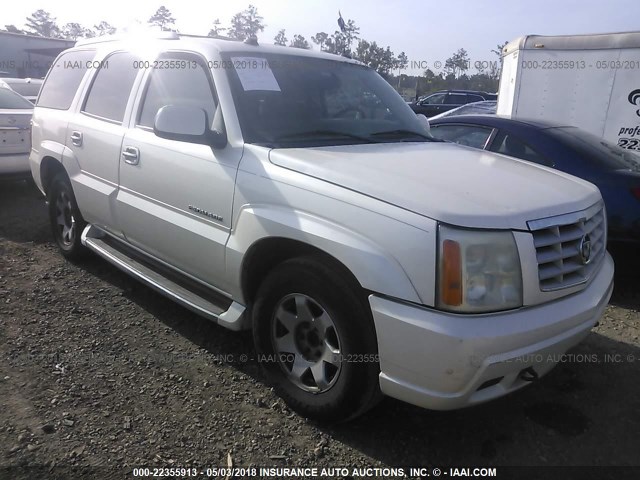 1GYEC63T84R181656 - 2004 CADILLAC ESCALADE LUXURY أبيض صورة 1