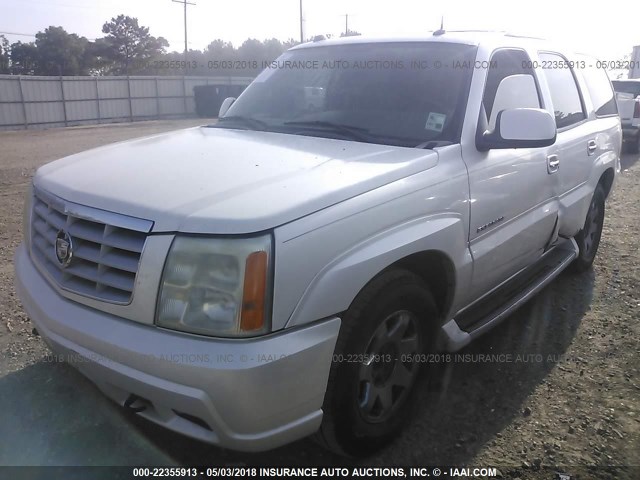 1GYEC63T84R181656 - 2004 CADILLAC ESCALADE LUXURY أبيض صورة 2