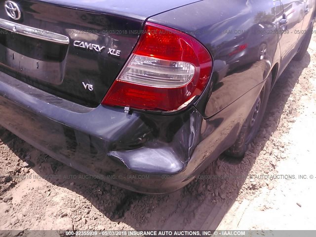JTDBF30K920040347 - 2002 TOYOTA CAMRY LE/XLE/SE BLACK photo 6