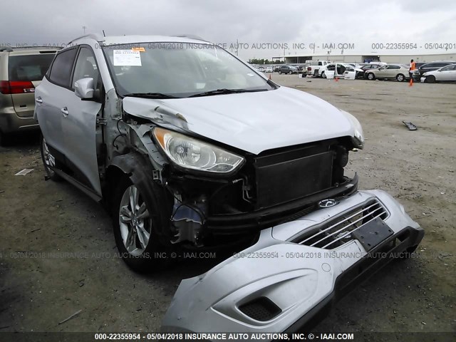 KM8JU3ACXCU337674 - 2012 HYUNDAI TUCSON GLS/LIMITED 银色 照片 1