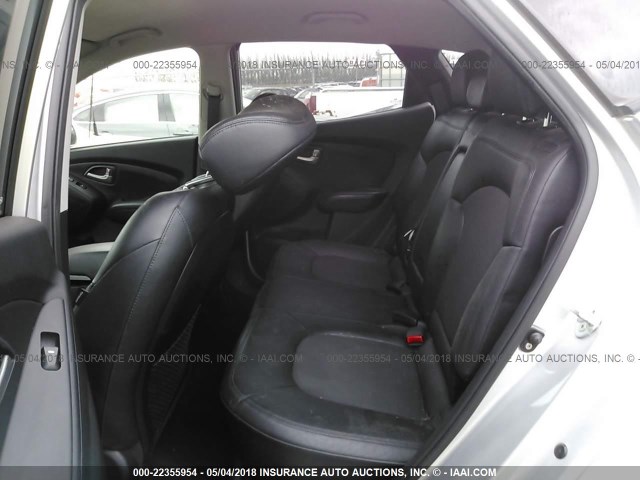 KM8JU3ACXCU337674 - 2012 HYUNDAI TUCSON GLS/LIMITED 银色 照片 8