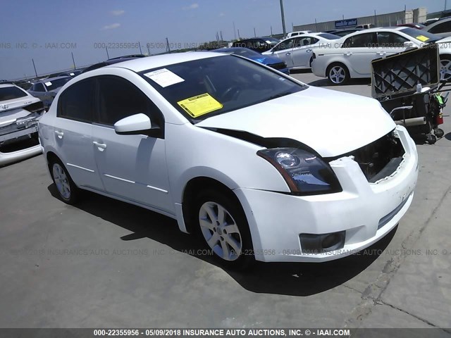 3N1AB61E17L651746 - 2007 NISSAN SENTRA 2.0/2.0S/2.0SL WHITE photo 1