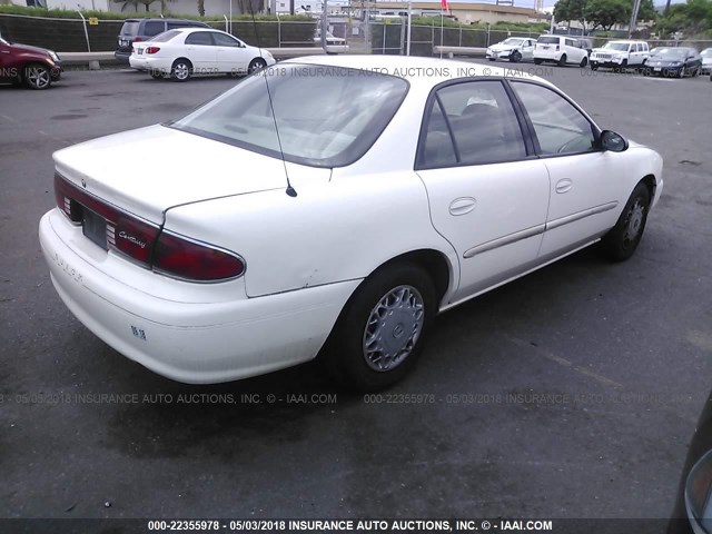 2G4WS52J331238534 - 2003 BUICK CENTURY CUSTOM WHITE photo 4