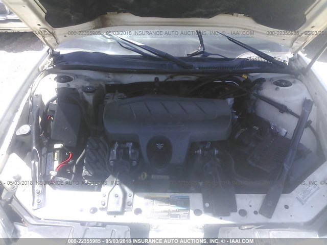 2G2WP552671203264 - 2007 PONTIAC GRAND PRIX WHITE photo 10