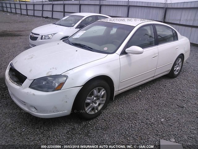 1N4AL11D96N454297 - 2006 NISSAN ALTIMA S/SL WHITE photo 2