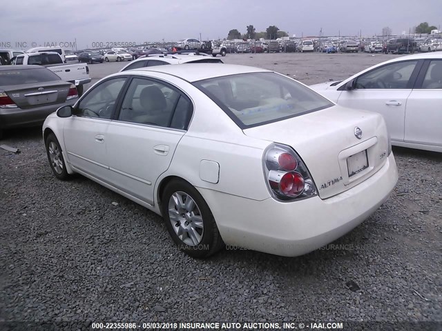 1N4AL11D96N454297 - 2006 NISSAN ALTIMA S/SL WHITE photo 3