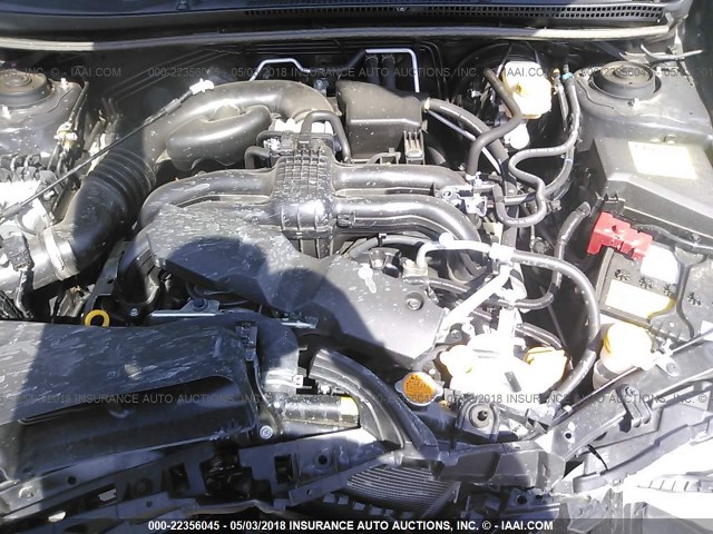 JF2GPABC2HH264634 - 2017 SUBARU CROSSTREK PREMIUM შავი ფოტო 10