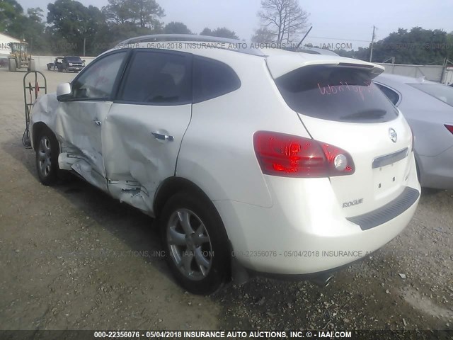 JN8AS5MV4BW302705 - 2011 NISSAN ROGUE S/SV/KROM WHITE photo 3