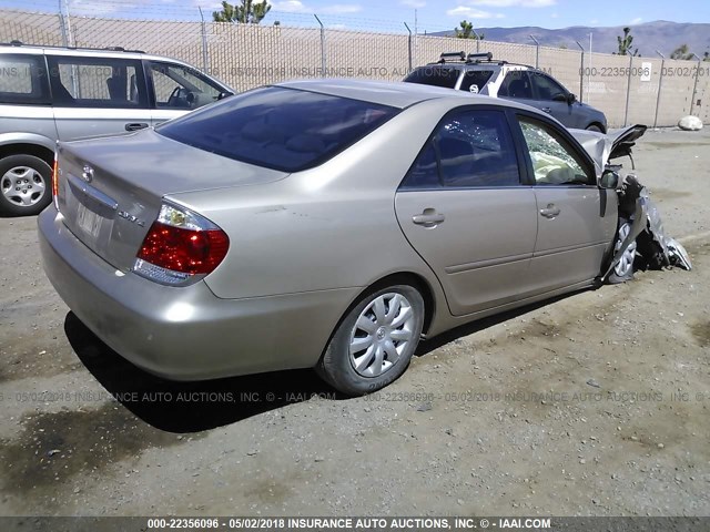 4T1BE32KX5U941140 - 2005 TOYOTA CAMRY LE/XLE/SE Qızıl foto 4