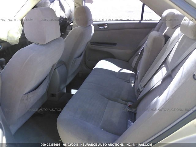 4T1BE32KX5U941140 - 2005 TOYOTA CAMRY LE/XLE/SE Qızıl foto 8