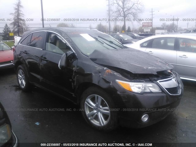 5J8TB3H33FL015866 - 2015 ACURA RDX BROWN photo 1