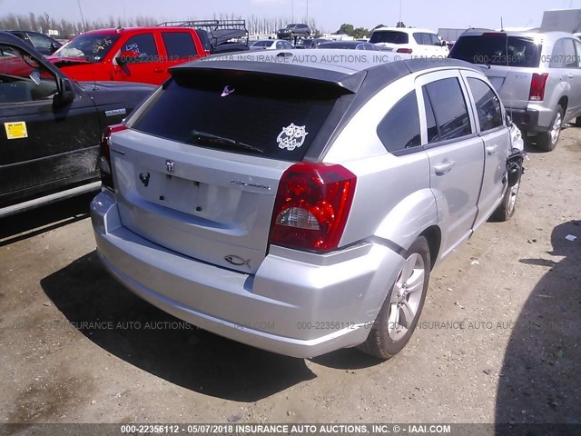 1B3CB3HA4BD247606 - 2011 DODGE CALIBER MAINSTREET SILVER photo 4