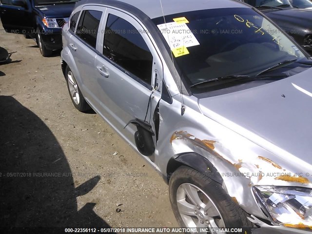 1B3CB3HA4BD247606 - 2011 DODGE CALIBER MAINSTREET SILVER photo 6