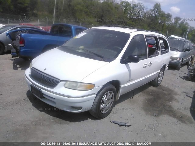 1B4GP44GXYB778893 - 2000 DODGE GRAND CARAVAN SE/SPORT WHITE photo 2