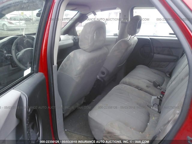 3G7DA03E63S551602 - 2003 PONTIAC AZTEK RED photo 8