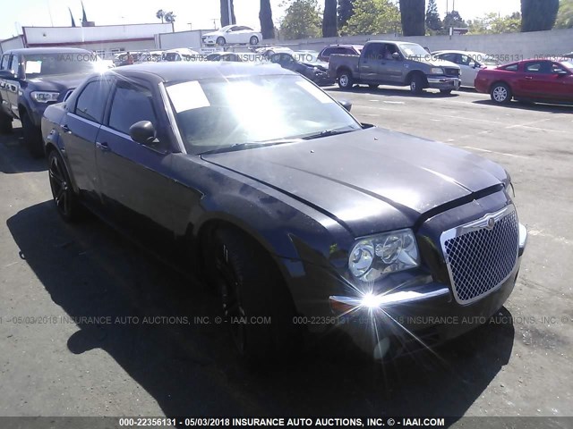 2C3KA53G46H165327 - 2006 CHRYSLER 300 TOURING BLACK photo 1