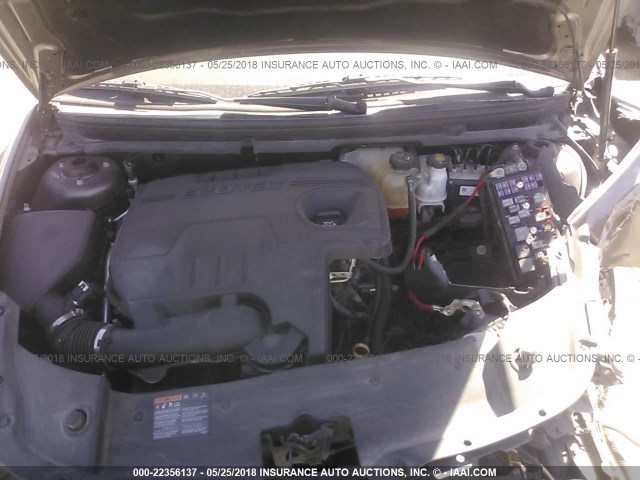 1G1ZB5E01CF145890 - 2012 CHEVROLET MALIBU LS ბეჟი ფოტო 10