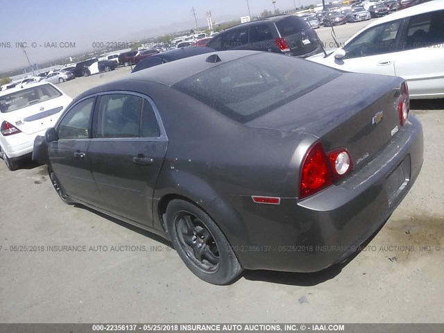 1G1ZB5E01CF145890 - 2012 CHEVROLET MALIBU LS ბეჟი ფოტო 3
