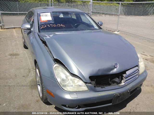 WDDDJ75X56A032299 - 2006 MERCEDES-BENZ CLS 500C GRAY photo 6