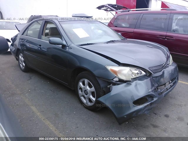 JTDBE32K820047483 - 2002 TOYOTA CAMRY LE/XLE/SE 绿色 照片 1