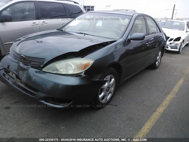 JTDBE32K820047483 - 2002 TOYOTA CAMRY LE/XLE/SE 绿色 照片 2