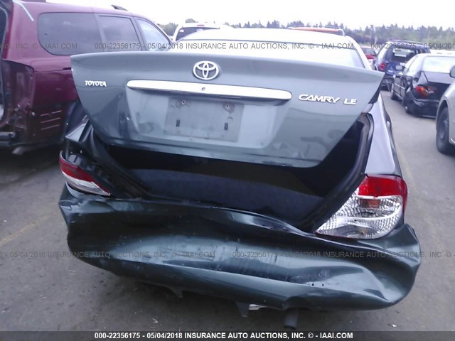 JTDBE32K820047483 - 2002 TOYOTA CAMRY LE/XLE/SE 绿色 照片 6