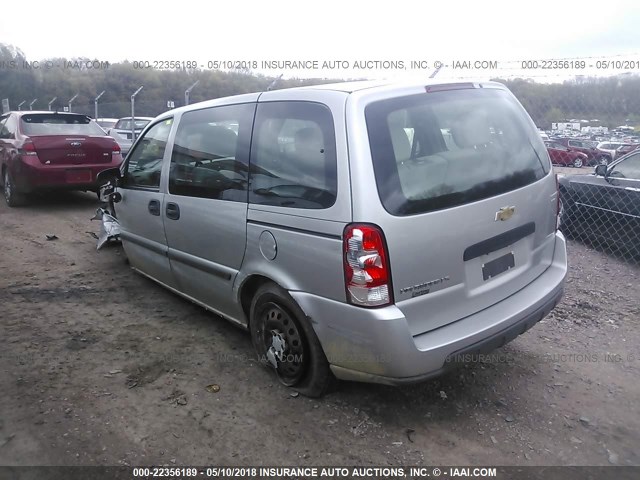 1GNDU23117D173137 - 2007 CHEVROLET UPLANDER LS 银色 照片 3