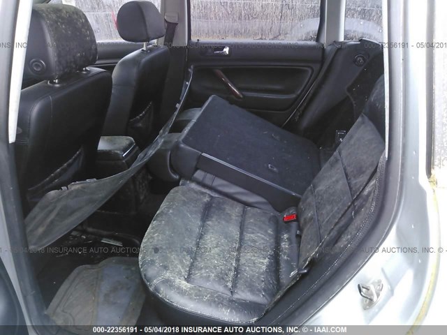 WVWWH63B62E418930 - 2002 VOLKSWAGEN PASSAT GLX 银色 照片 8