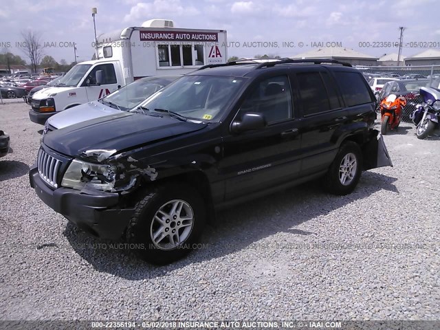 1J4GW48S74C368717 - 2004 JEEP GRAND CHEROKEE LAREDO/COLUMBIA/FREEDOM 黑色 照片 2