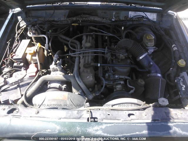 1J4FF68S5XL570855 - 1999 JEEP CHEROKEE SPORT/CLASSIC მწვანე ფოტო 10