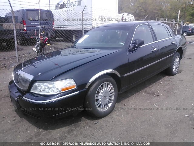 2LNHM82W58X656193 - 2008 LINCOLN TOWN CAR SIGNATURE LIMITED BLACK photo 2