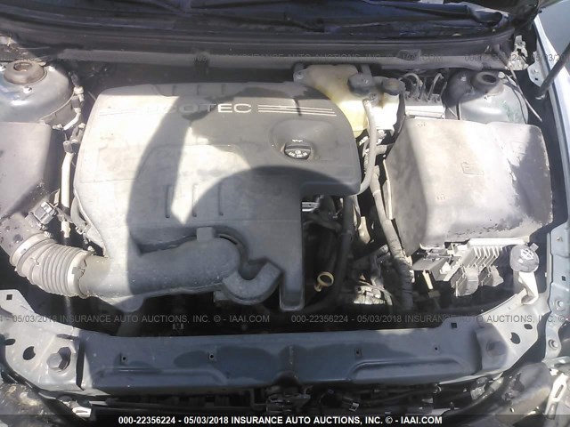 1G1ZK57B894109200 - 2009 CHEVROLET MALIBU LTZ 绿色 照片 10