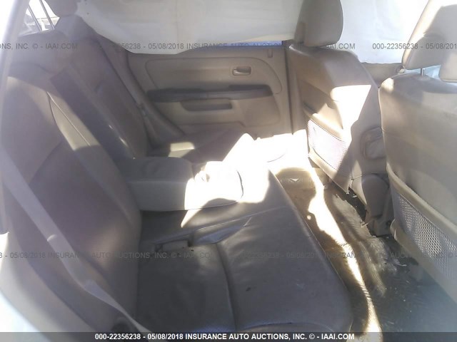 JHLRD789X5C015251 - 2005 HONDA CR-V SE/EX WHITE photo 8