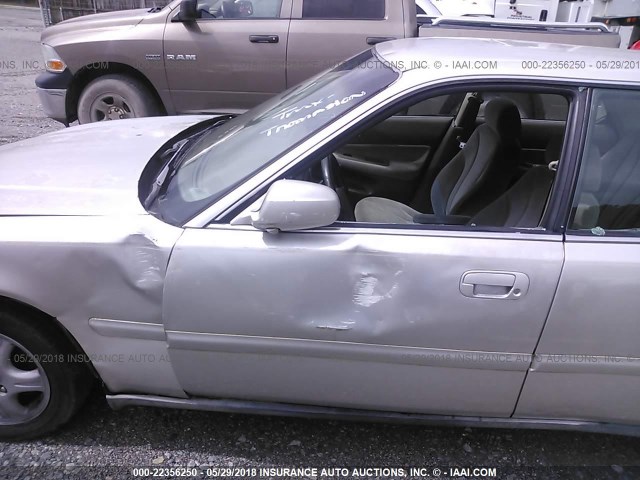 JH4UA264XTC010606 - 1996 ACURA 2.5TL SILVER photo 6