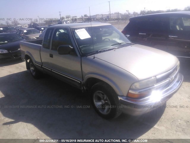 1GCCS19X6XK125404 - 1999 CHEVROLET S TRUCK S10 TAN photo 1