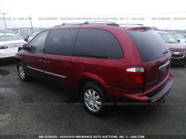 2A4GP54L06R656686 - 2006 CHRYSLER TOWN & COUNTRY TOURING RED photo 3