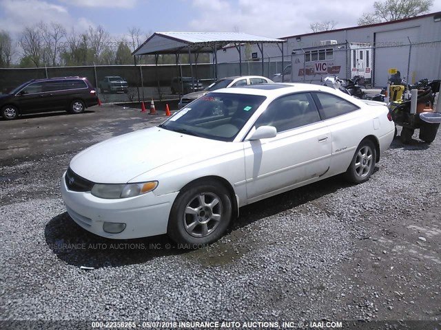 2T1CF28P2XC210253 - 1999 TOYOTA CAMRY SOLARA SE/SLE WHITE photo 2