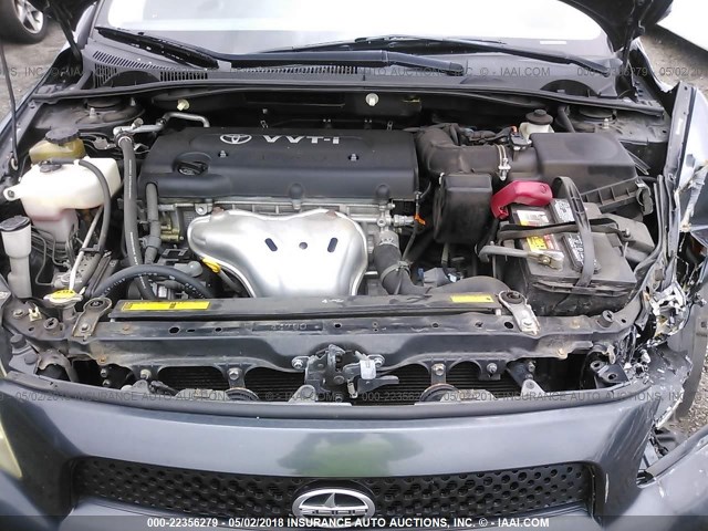 JTKDE167X80218075 - 2008 TOYOTA SCION TC 灰色 照片 10