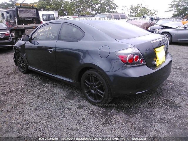JTKDE167X80218075 - 2008 TOYOTA SCION TC 灰色 照片 3