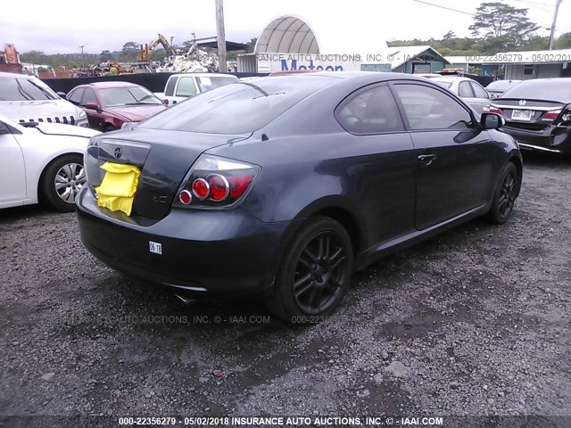 JTKDE167X80218075 - 2008 TOYOTA SCION TC 灰色 照片 4