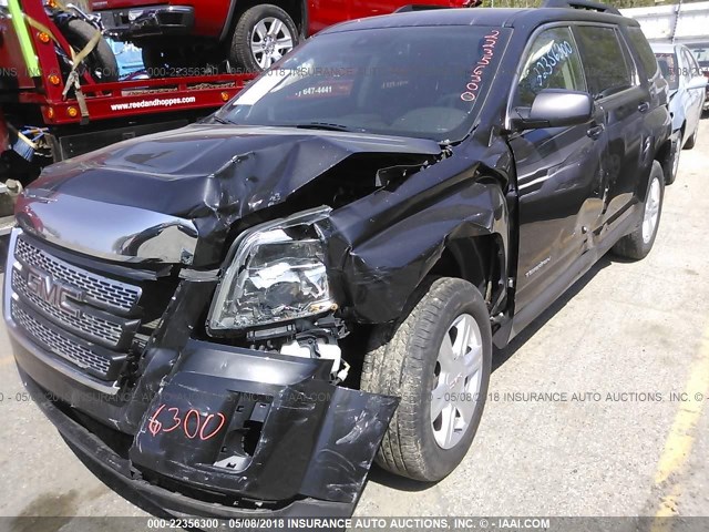 2GKFLWEK8F6191279 - 2015 GMC TERRAIN SLE BLACK photo 6