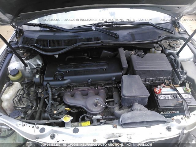 4T1BE46K87U111548 - 2007 TOYOTA CAMRY NEW GENERAT CE/LE/XLE/SE SILVER photo 10