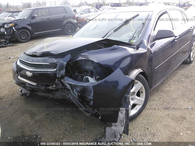 1G1ZB5EB7A4142034 - 2010 CHEVROLET MALIBU LS 深蓝色 照片 6