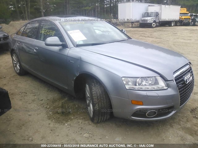 WAUKGAFB2BN036083 - 2011 AUDI A6 PRESTIGE ვერცხლისფერი ფოტო 1