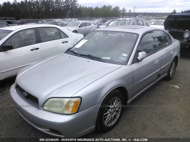 4S3BE635737208795 - 2003 SUBARU LEGACY L/L SPECIAL SILVER photo 6